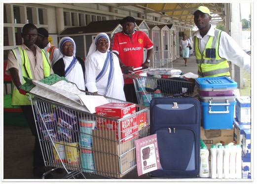 Mother Teresa Nuns and Laurice