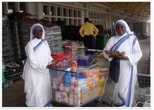 Mother Teresa Nuns and Laurice